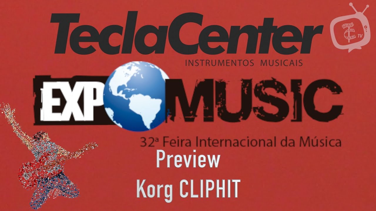Korg Cliphit Preview por Junior Vargas - Teclacenter na EXPOMUSIC 2015