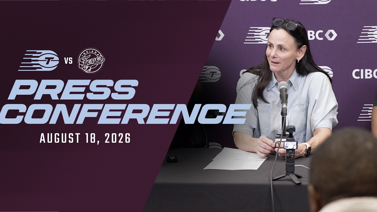 Brittney Sykes, Sandy Brondello & Aneesah Morrow | Toronto Tempo Press Conference | August 18, 2026