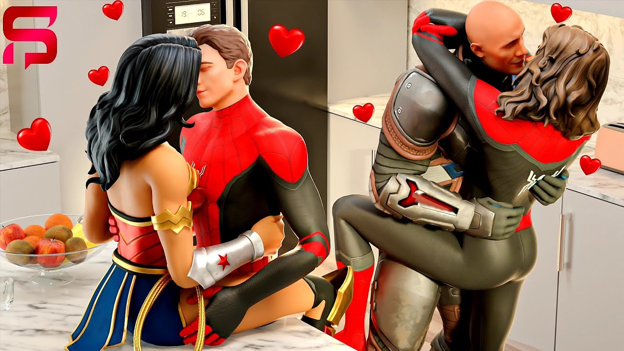 SPIDER-MAN and The ROCK SWAP Girlfriends.... Fortnite Chapter 3