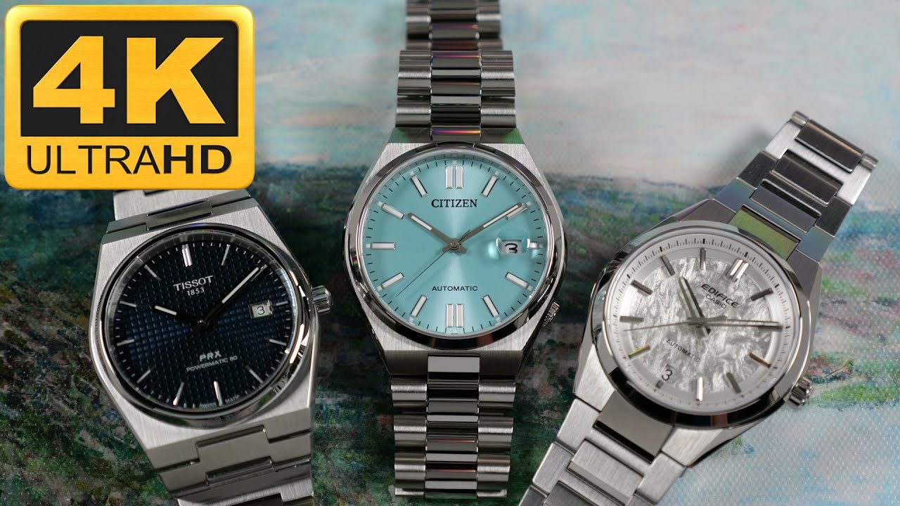 Best Affordable Big-Brand Integrated Steel Sports watches in 2026: PRX vs. Tsuyosa vs. Edifice