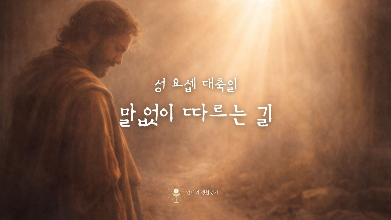 말없이 따르는 길 | 성 요셉 대축일 | 가톨릭 생활성가 | 성 요셉의 순명 (마태오 복음)