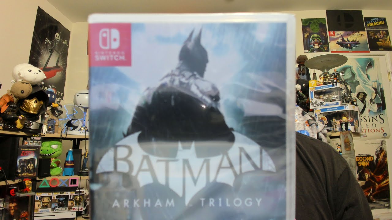 BATMAN ARKHAM TRILOGY For SWITCH Unboxing