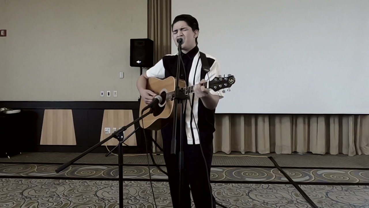 “Angel Baby” Rosie & The Originals cover by my son at my aunts Celebration of life. 7/18/21