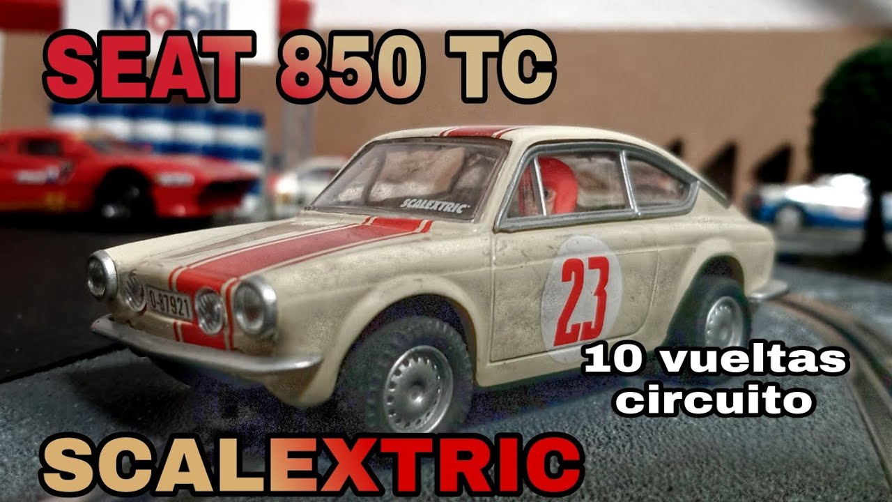SCALEXTRIC SEAT 850 TC....Clasico divertido y rápido 😍😍👌