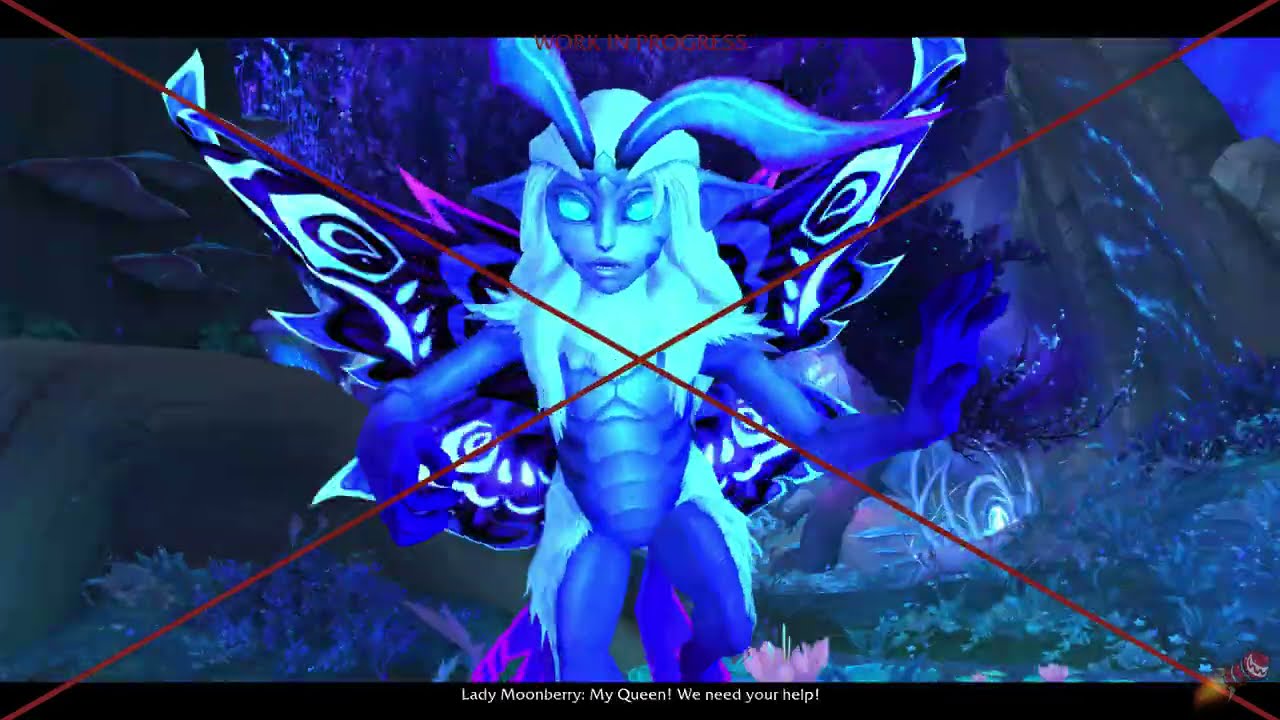 Saving Tyrande Ritual Cutscene - Chains of Domination