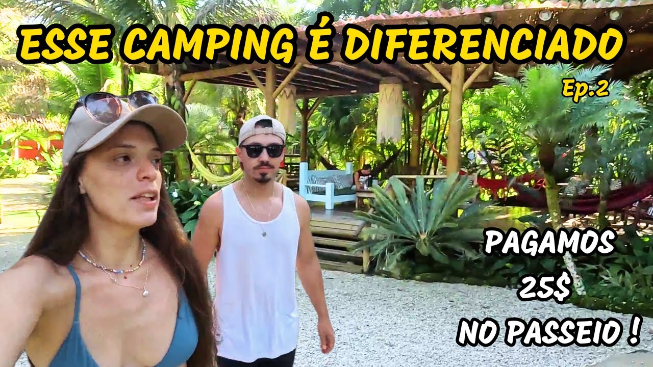O CAMPING MAIS BONITO E BARATO DE UBATUBA, perto das MELHORES PRAIAS