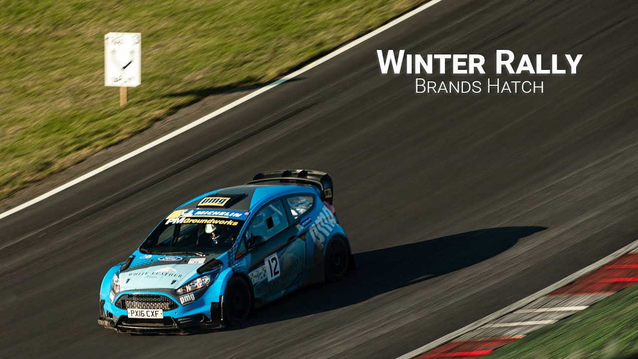 Visiting Brands Hatch for the MGJ Winter Rally Motorsport