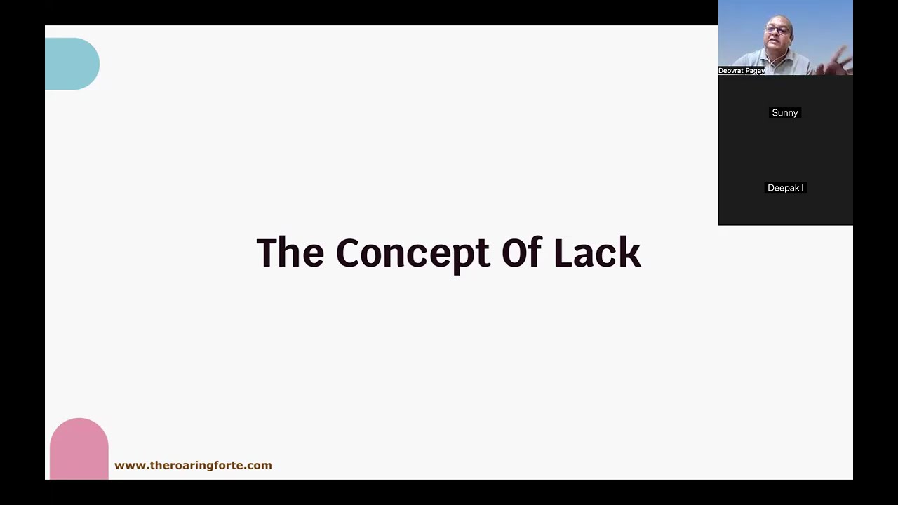 Lack & Limitations | The Roaring Forte | Col. Deovrat Pagay