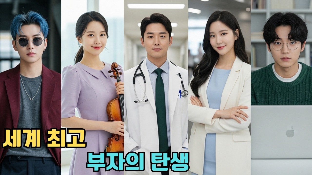 부모님의 시험을 5명의 재벌 형제들과 함께 통과한 천금, 세계 최고 부자가 되다!