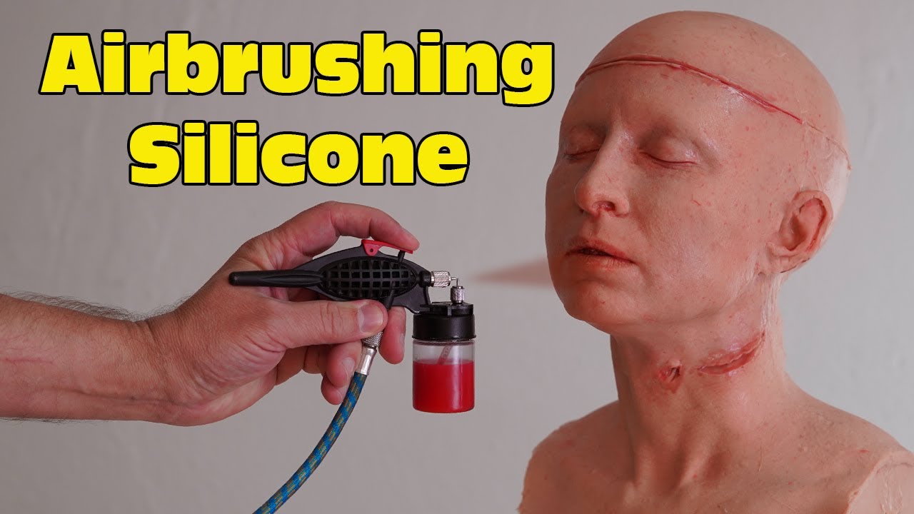 How To Airbrush & Paint Silicone Skins