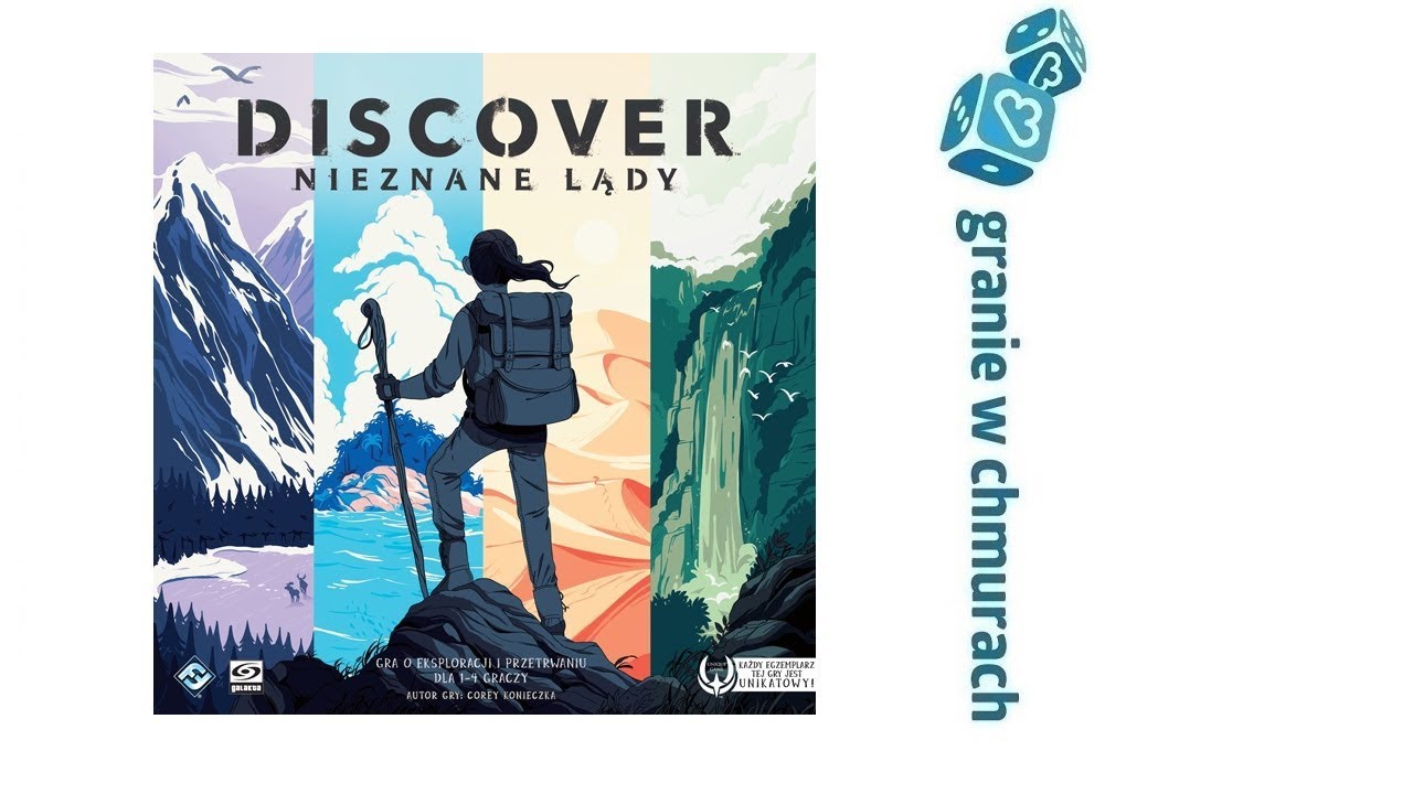 Discover Nieznane Lądy - zasady, przykładowa rozgrywka