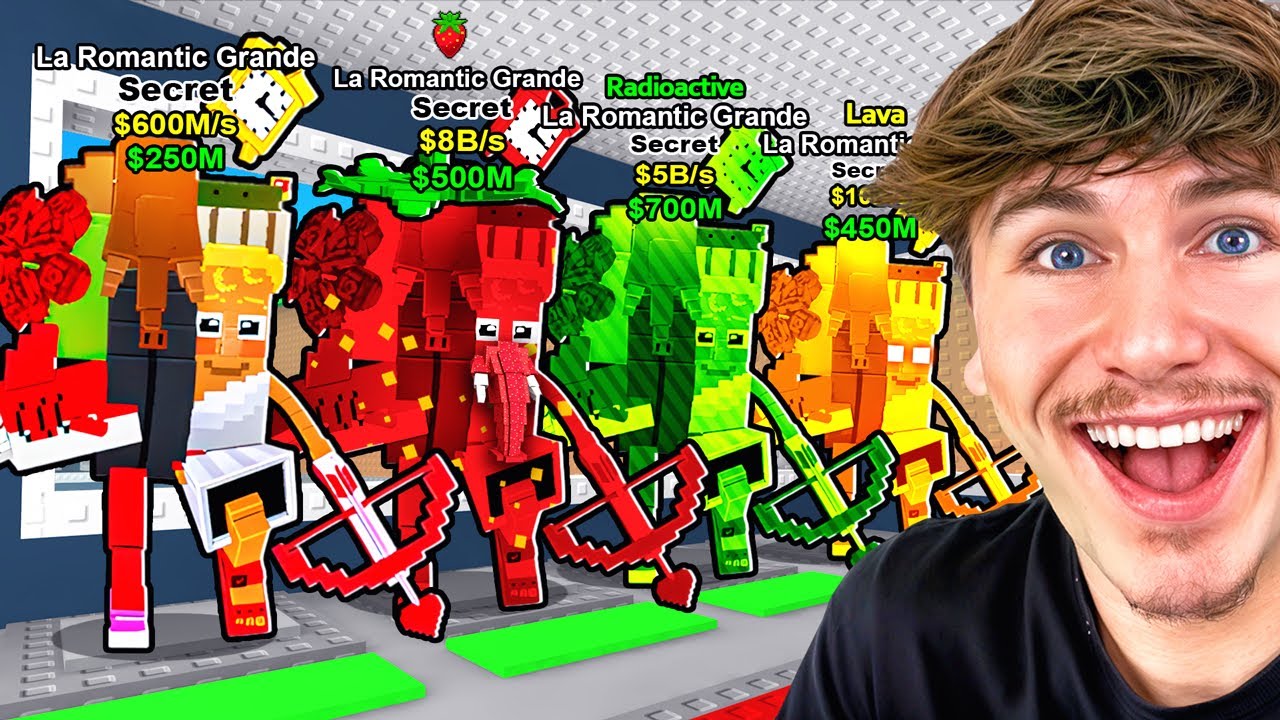 J’AI VOLÉ TOUS LEW NOUVEAUX BRAINROTS SAINT VALENTIN !! (Incroyable)
