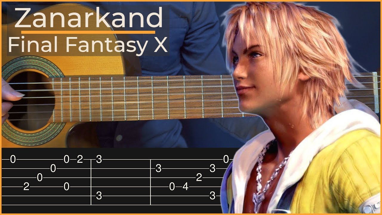 Zanarkand - Final Fantasy X (Simple Guitar Tab)