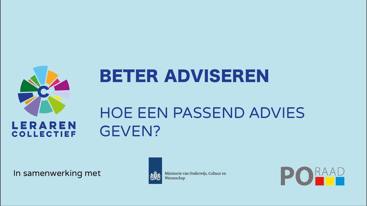 Beter adviseren: Hoe een passend advies geven?