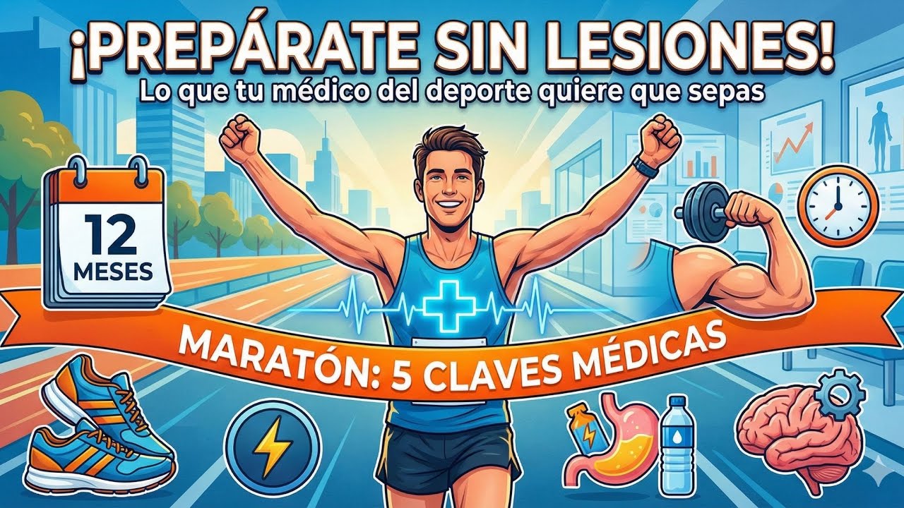 5 cosas que deberías hacer antes de correr tu primera maratón