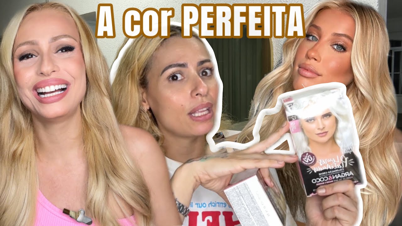 PRIMEIRO RETOQUE EM CASA DEPOIS DO LOIRO NO SALÃO