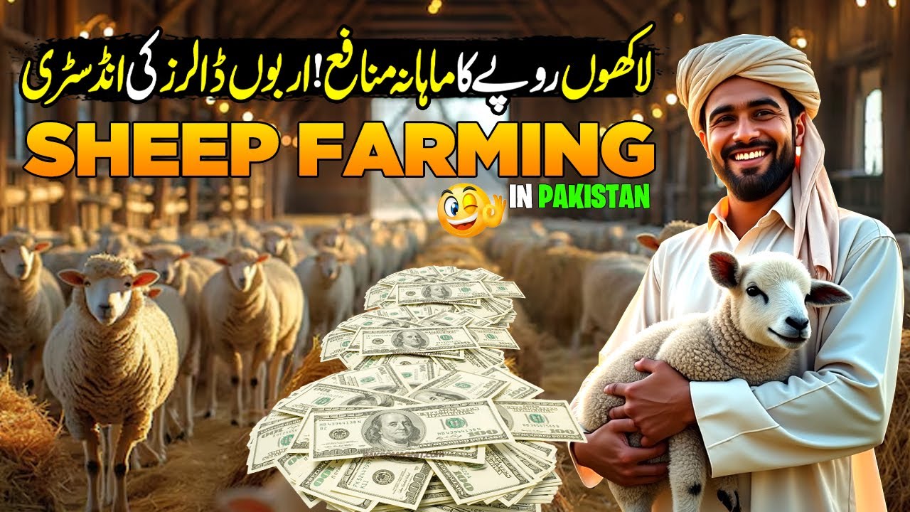 Modern Sheep Farming In Pakistan | Profitable Business | Kissan Ka Pakistan  | Discover Pakistan