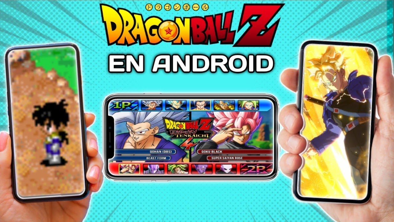 10 JUEGAZOS de Dragon BALL Z para TU CELULAR ANDROID