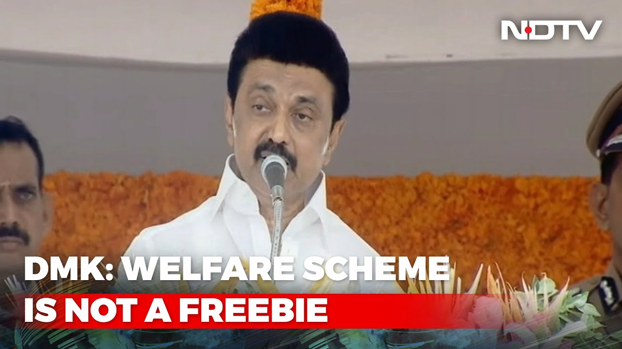 MK Stalin's DMK Goes To Supreme Court, Challenges Definition Of Freebies