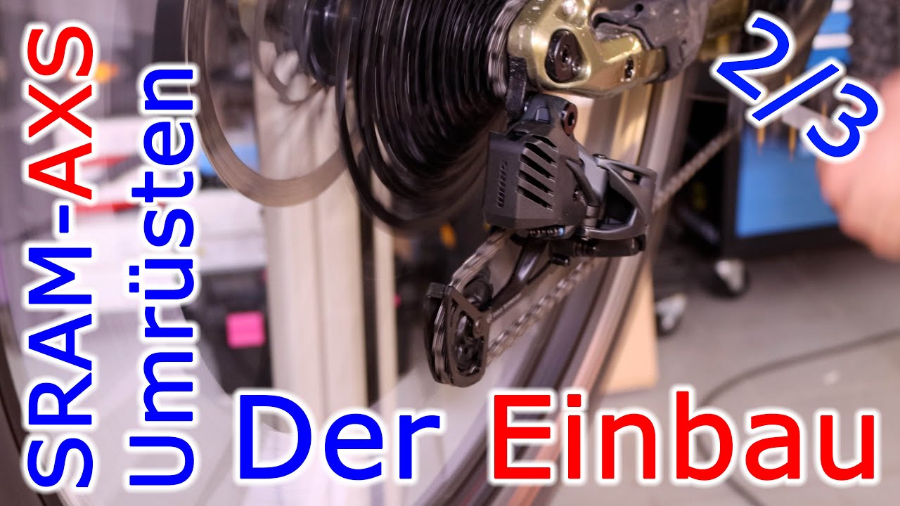SRAM AXS GX Schaltung einbauen