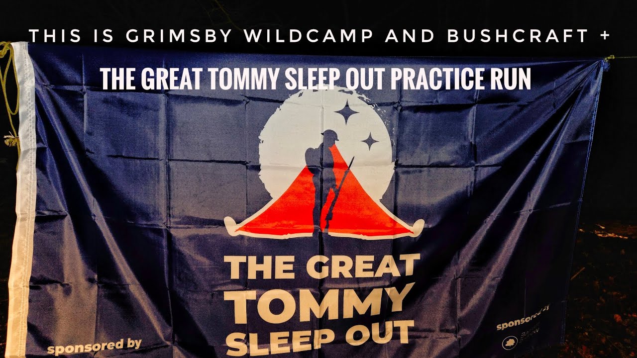 Winter wild camp the great tommy sleep out practice run 