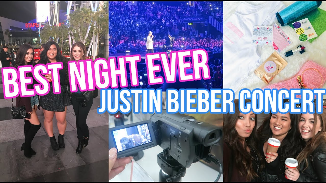 JUSTIN BIEBER CONCERT + NEW CAMERA!!