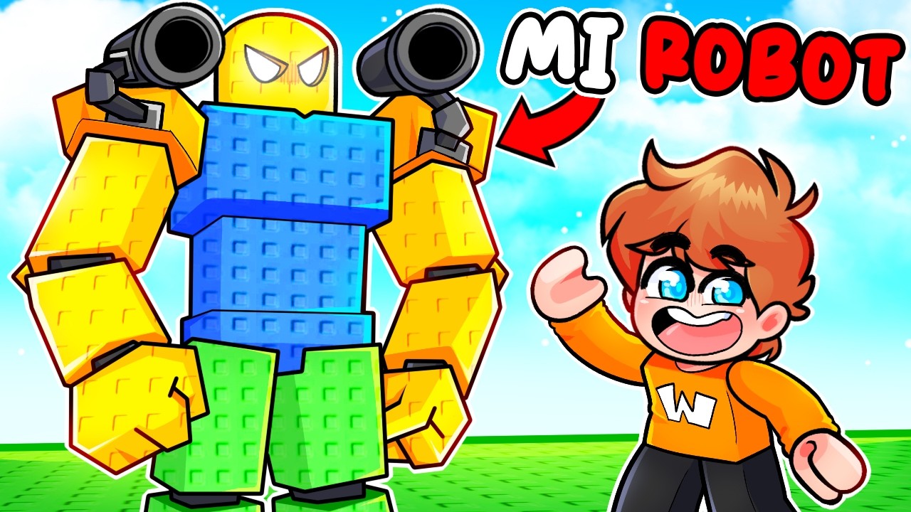¡CONSTRUÍ EL ROBOT MÁS PODEROSO DE ROBLOX! 🔥💥