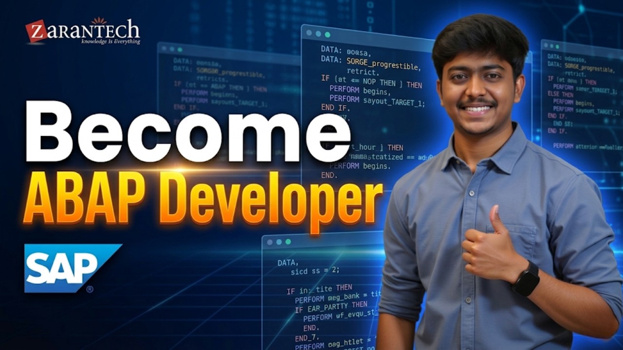 Career Guidance for SAP ABAP Developer | ZaranTech