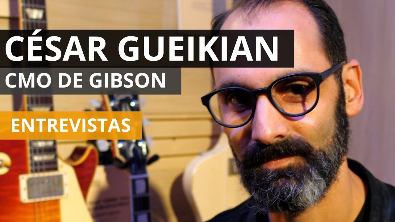Gibson NAMM 2019: entrevista con César Gueikian
