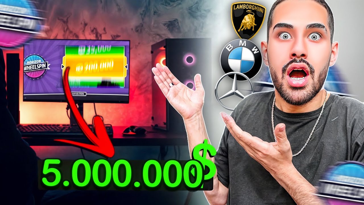 تو فورزا اسپین انداختم ۵ ملیون سود کردم 💥🤑