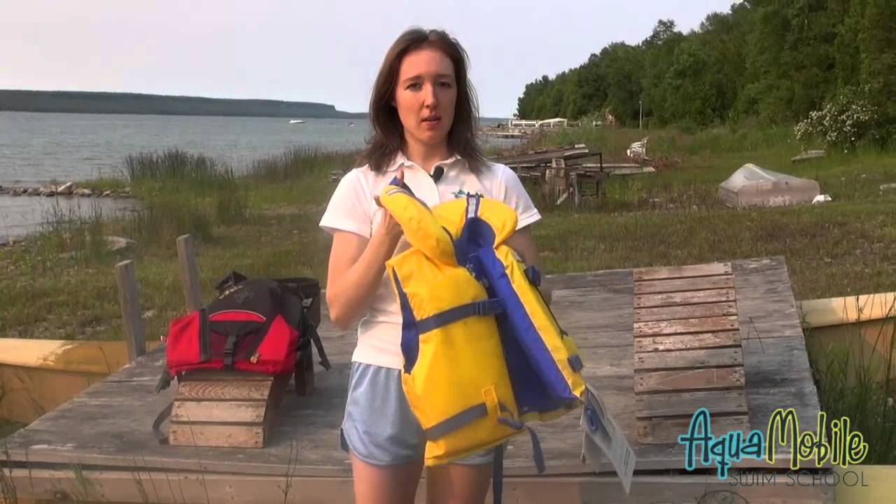The Difference between a Life Jacket and Personal Floatation Device by AquaMobile Home Swim Lessons