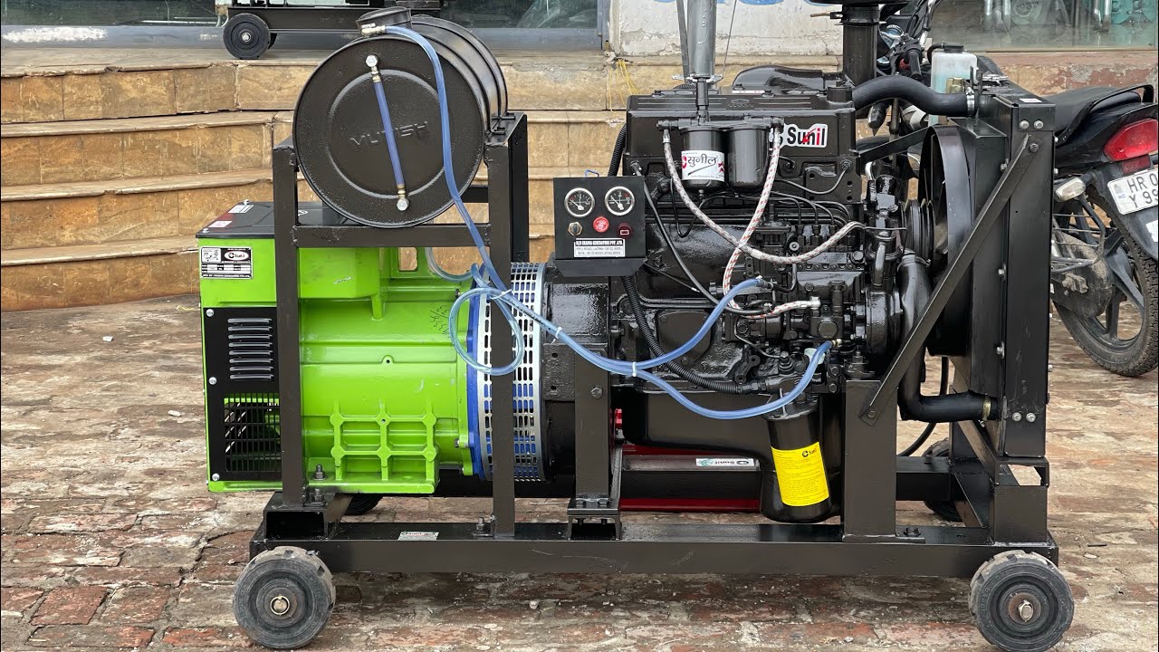 40kva Generator Single Phase Single Bearing   Tata 709 Refurbished Diesel Engine Chadha Generators