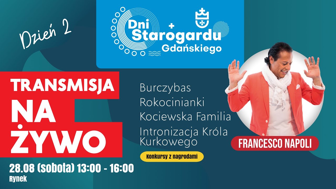 Dni Starogardu Gdańskiego 2021 - na żywo- dzień 2 - mała scena - rynek