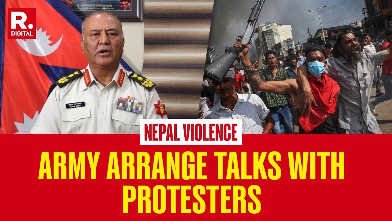 Nepal Violence: Nepal Army To Arrange Talks With Protesters And Political Leaders