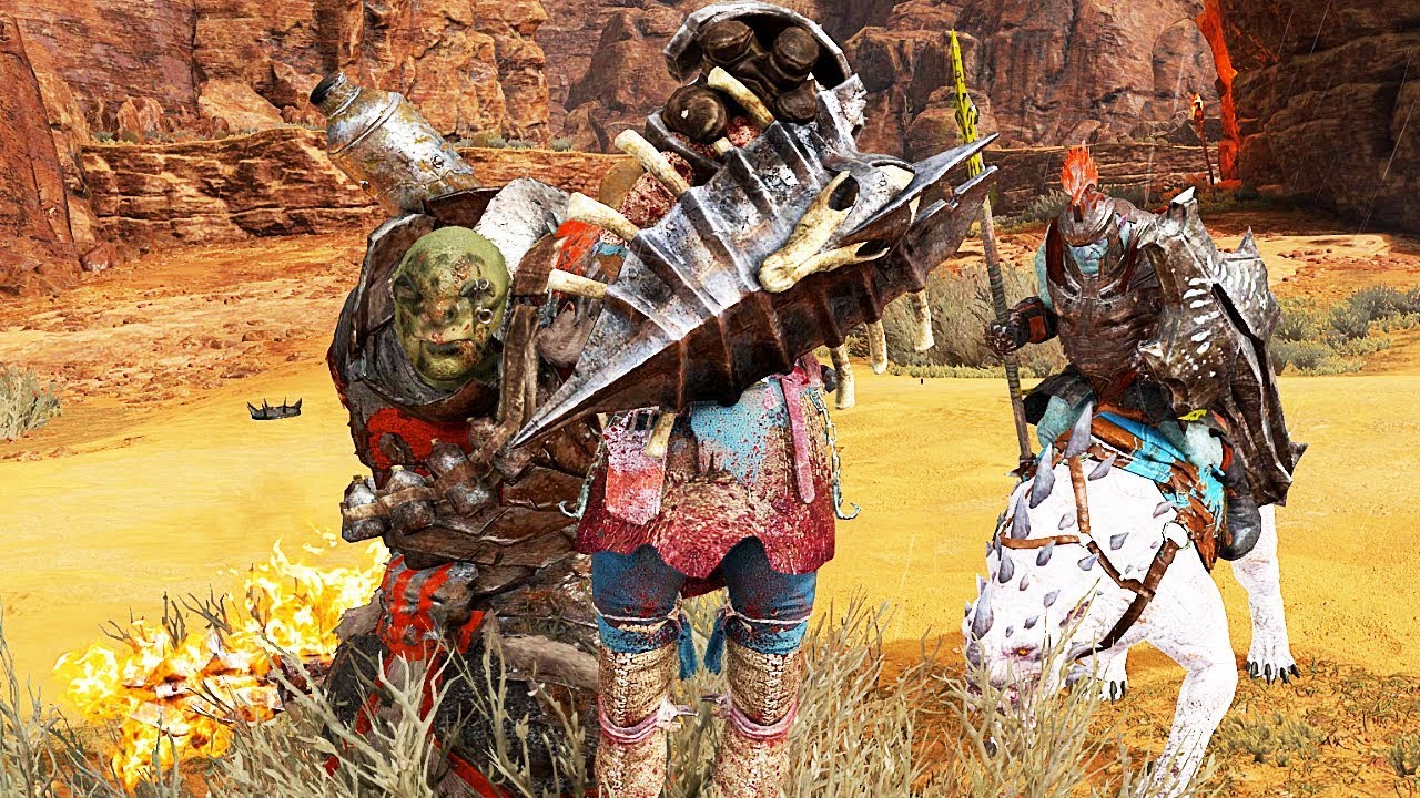 DESOLATION OF MORDOR - NEW HIGH LEVEL REBELLION ORCS FROM TRIBES ARE ATTACKING THE DESERT