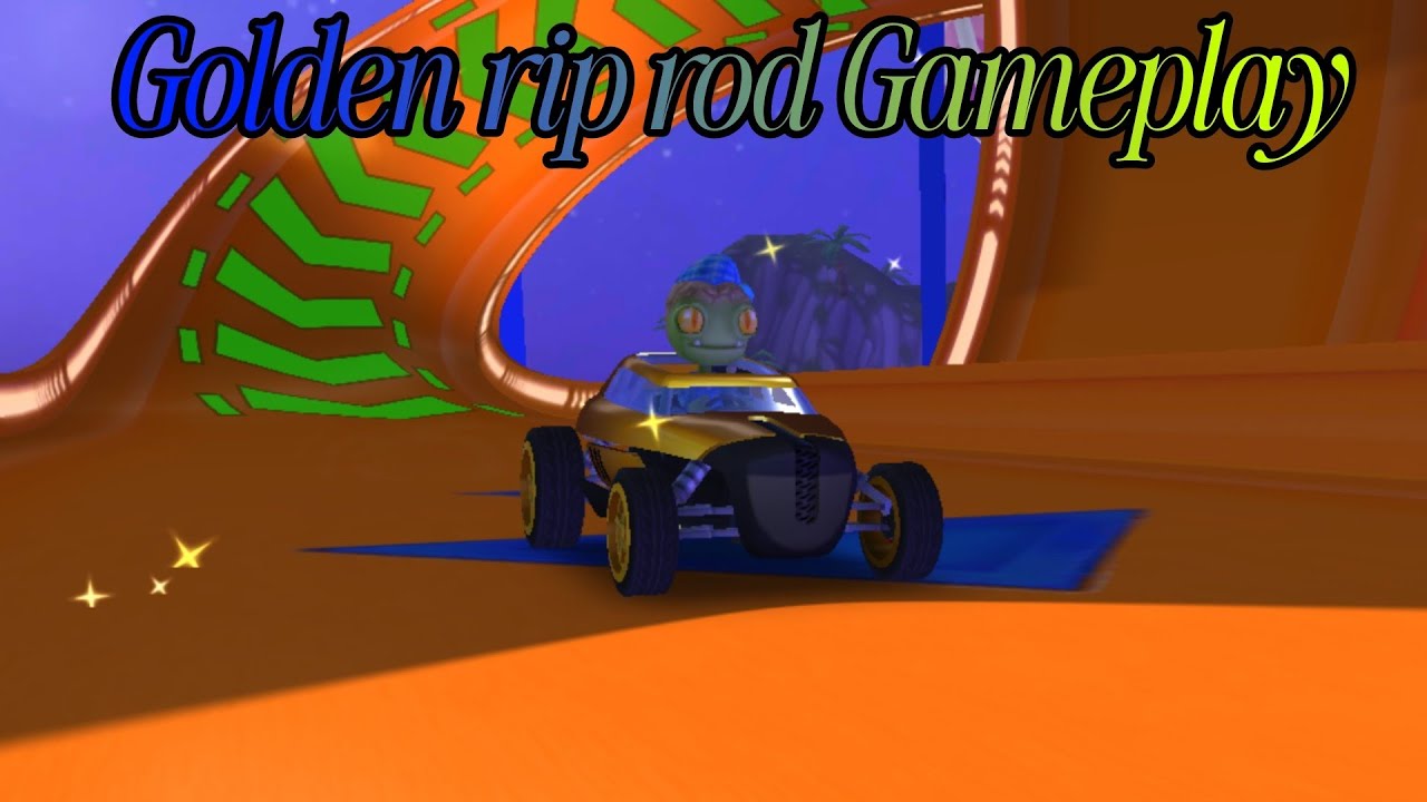 Krazy rarity inmotral Golden paint Riprod is here! #beachbuggyracing2newupdate