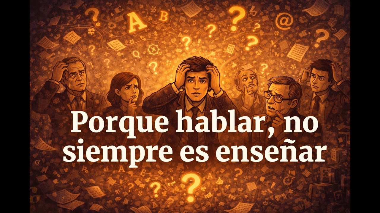 El poder del lenguaje para enseñar y aprender...o para no decir nada.