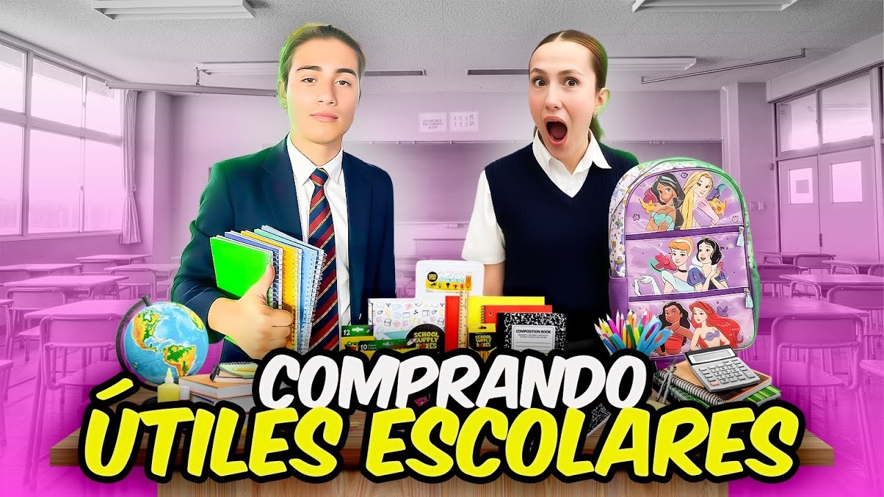 COMPRANDO MIS ÚTILES ESCOLARES PARA LA UNIVERISDAD😱😨📚*regresé a la escuela*|Yulis