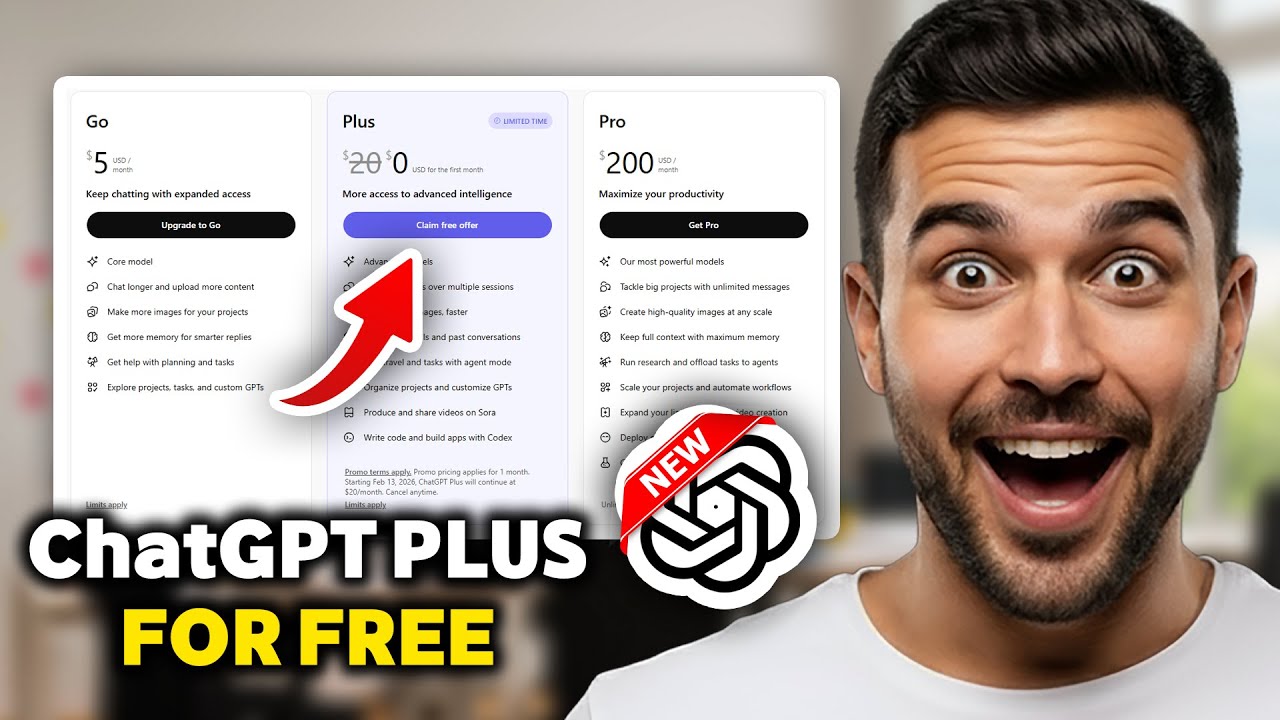 Как получить бесплатный месяц ChatGPT Plus &mdash; полное руководство