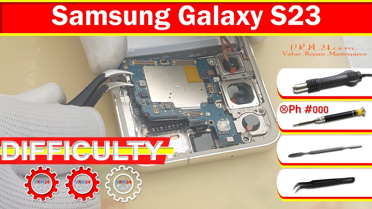 Samsung Galaxy S23 SM-S911 Teardown Take apart In Detail