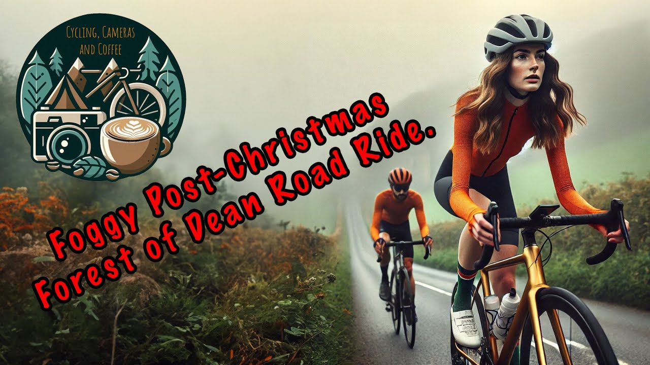 Ep. 31. Foggy Post-Christmas Road Ride. Cycling in the Forest of Dean on the Gravel E-Bikes.