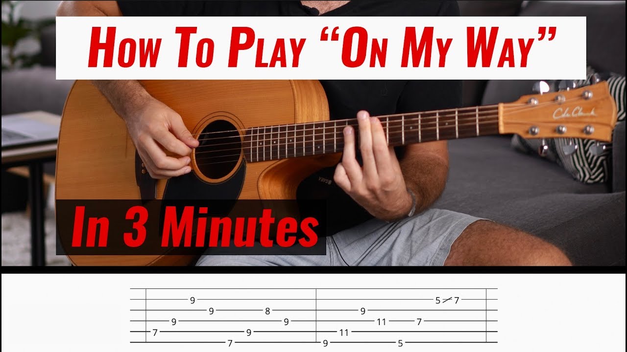 On My Way Easy Guitar Tutorial | Alan Walker | PUBG