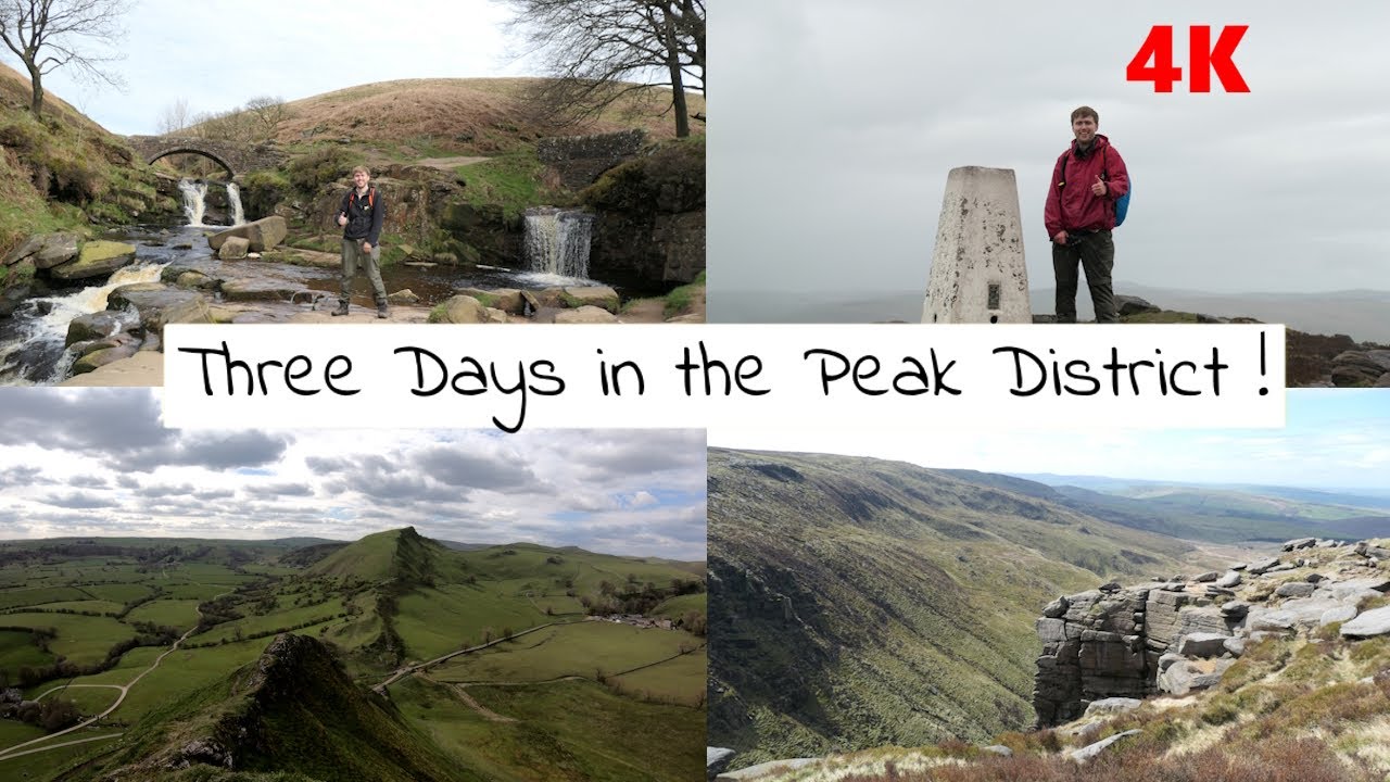 Peak District - Three Shires Head, Dragons Back, The Roaches, Kinder Scout & Kinder Downfall [4k]