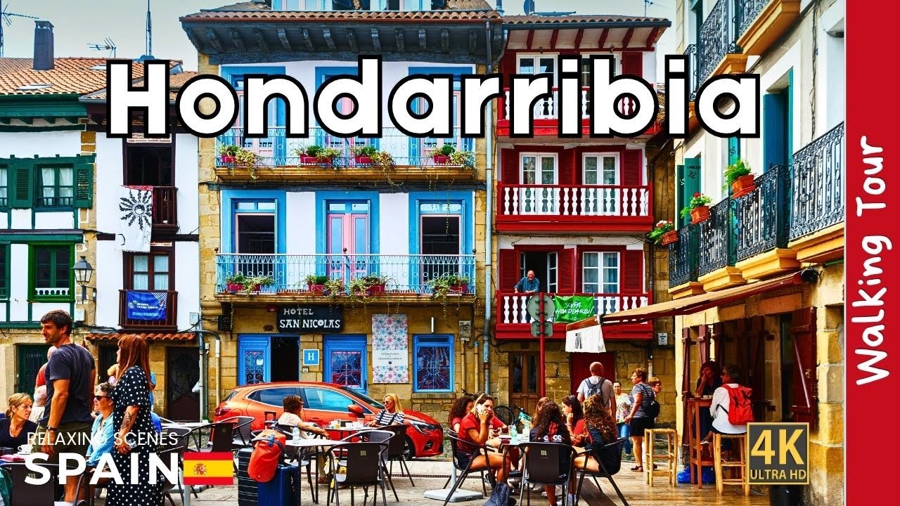 Hondarribia, País Vasco 🇪🇸 | El pueblo histórico más bonito de España en 4K HDR  