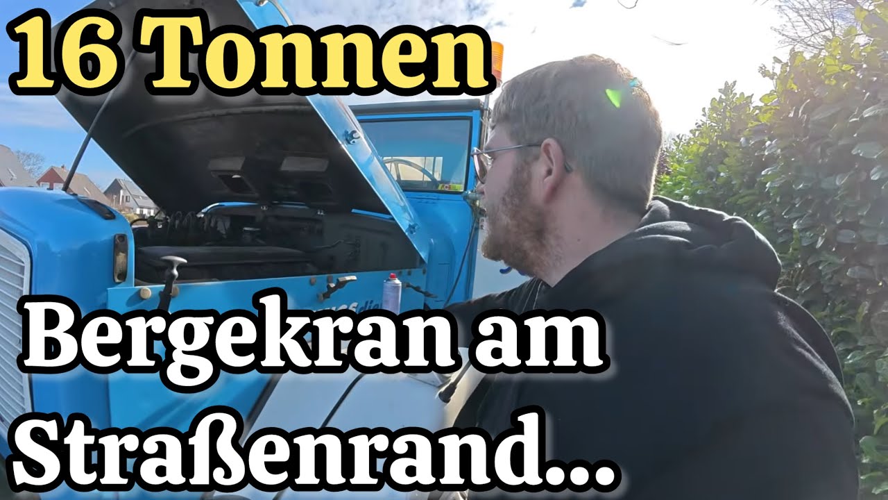 Ich habe ein 16 TONNEN SCHWERES Problem… Eine PANNE mit Folgen!