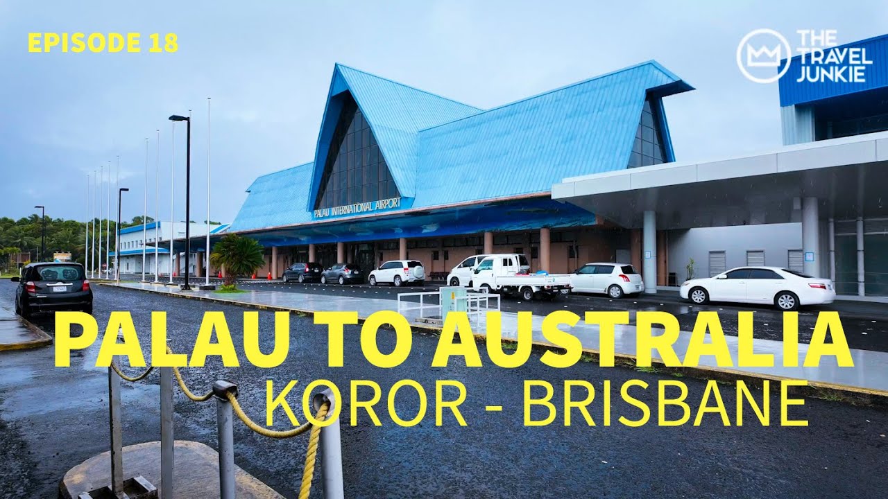 QANTAS PALAU TO AUSTRALIA | 6 HOURS NON-STOP FROM KOROR TO BRISBANE | NON-BUSINESS CLASS