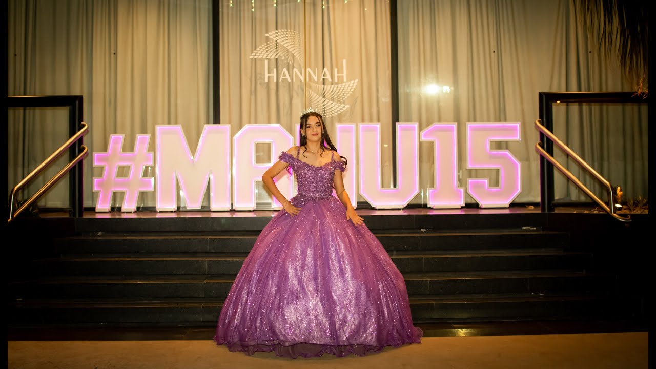 Festa completa dos 15 anos de Emanuella realizado no Espaço Hannah