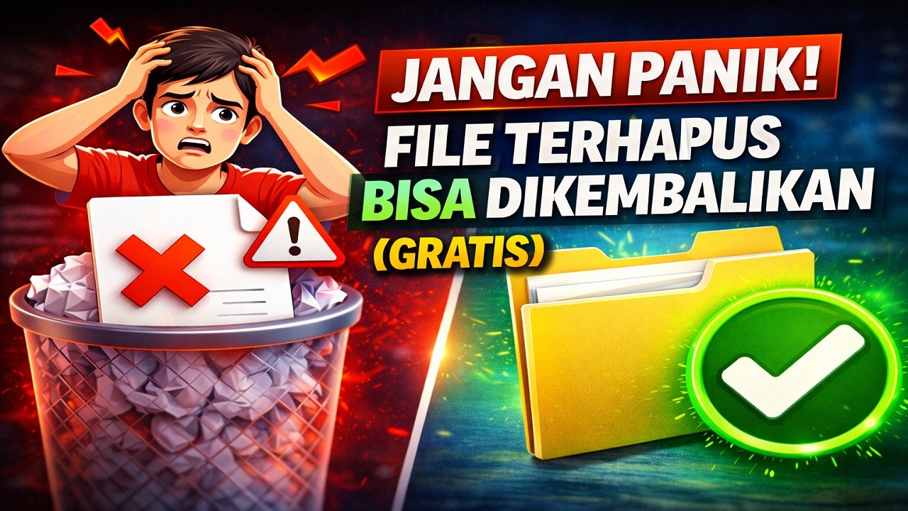 Cara Mengembalikan File yang Terhapus di Windows (Gratis & Mudah)