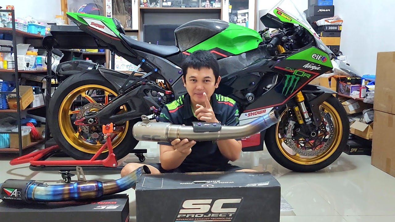 นี่คือเหตุผลที่ ZX10R ต้องใส่ท่อ SC-Project CR-T Exhaust เท่านั้น