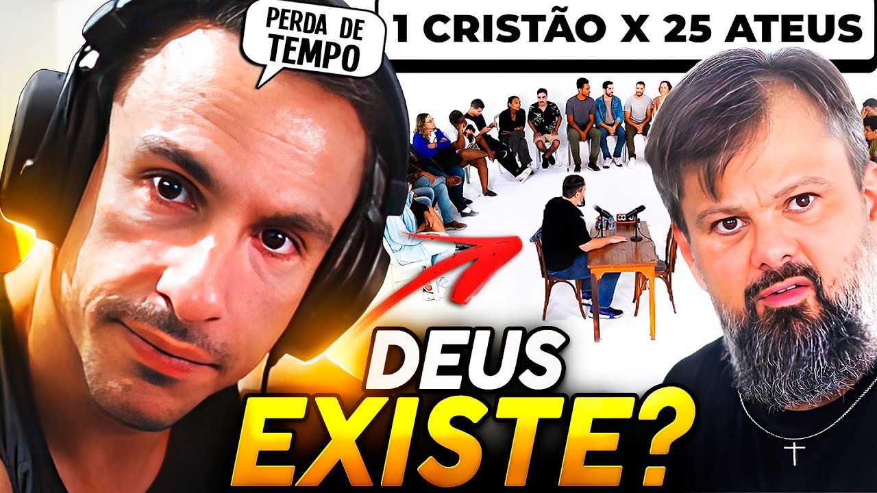SUPER XAND&Atilde;O REAGINDO A 1 CRIST&Atilde;O VS 25 ATEUS